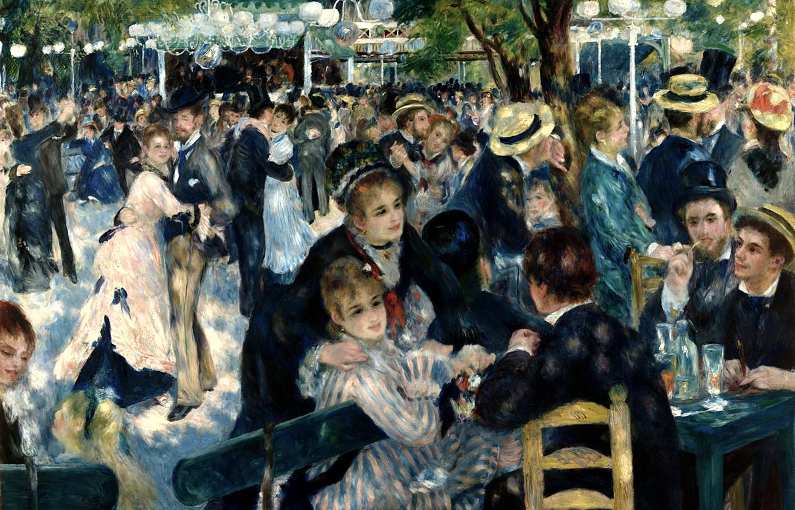 Eksplorasi Kehangatan dan Kehidupan dalam Lukisan “Bal du moulin de la Galette” karya Pierre-Auguste Renoir: Potret Budaya dan Kesenangan Paris Abad ke-19